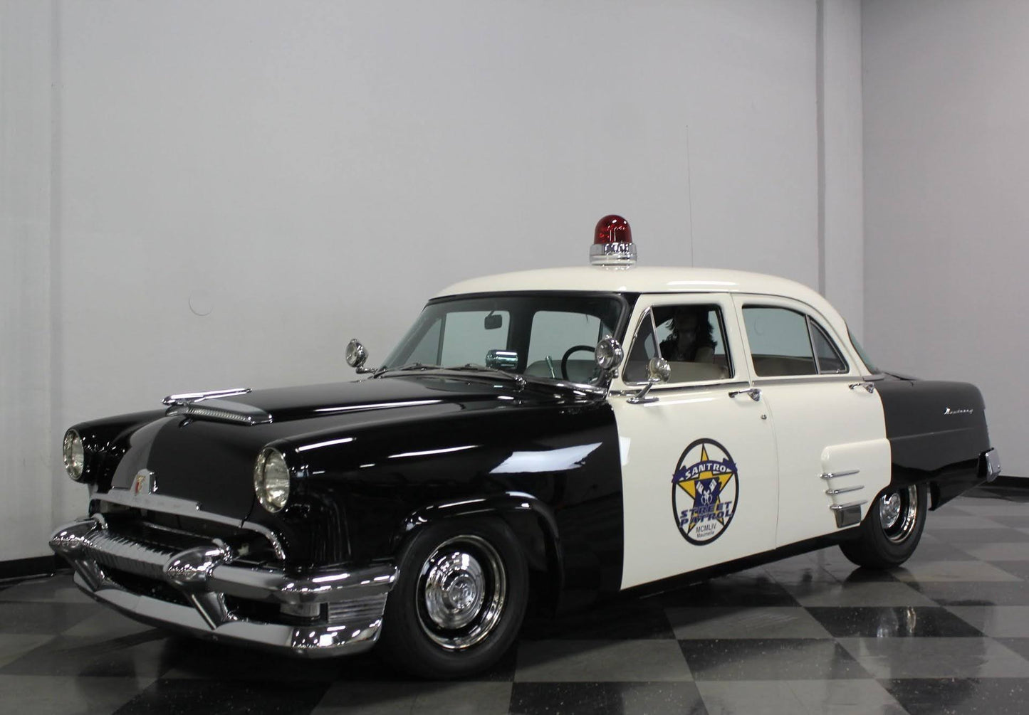 Restored 1954 Mercury Monterey Police Car