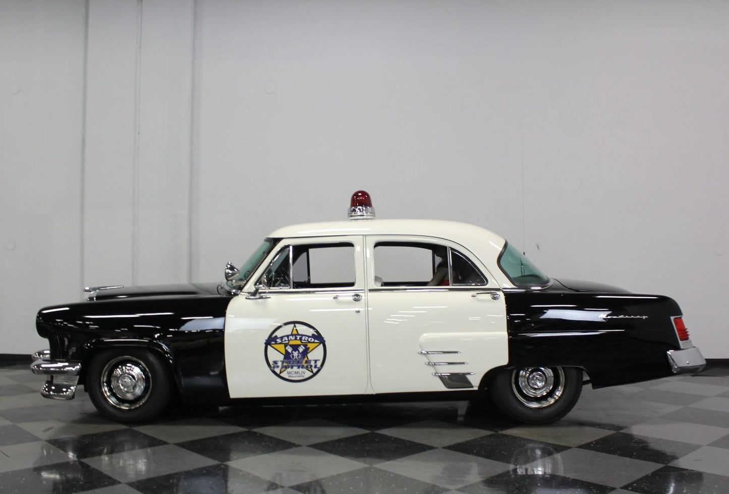 Restored 1954 Mercury Monterey Police Car