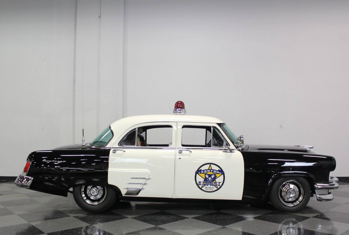 Restored 1954 Mercury Monterey Police Car