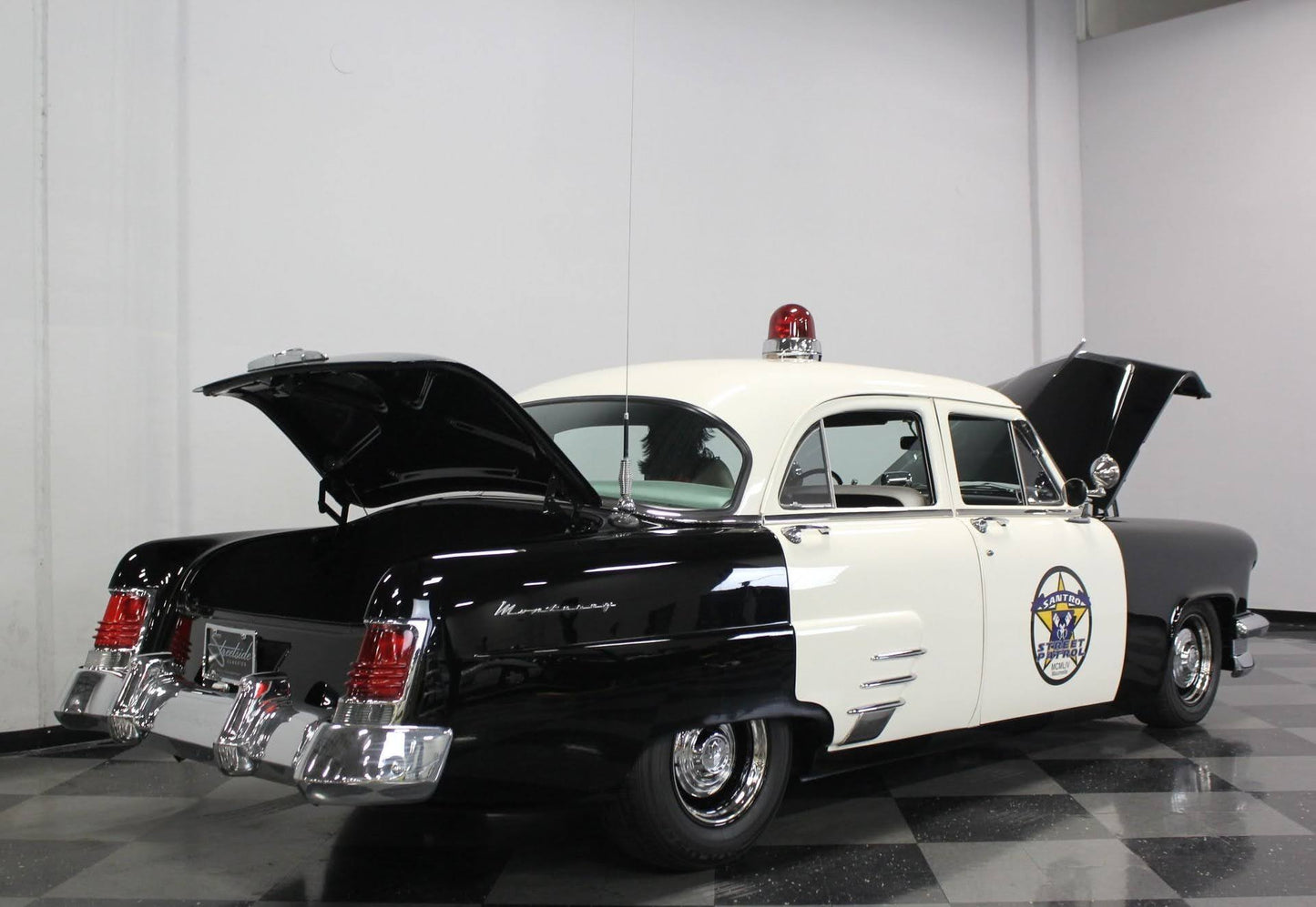 Restored 1954 Mercury Monterey Police Car