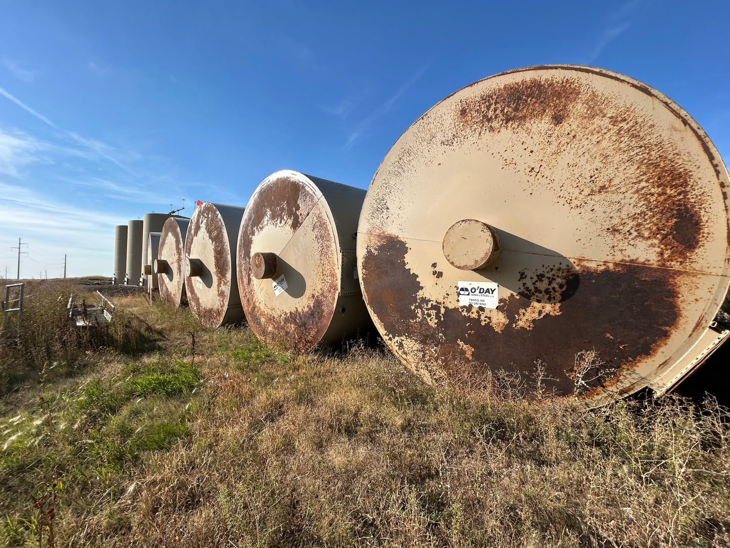 2009 Single Wall Fuel Storage Tanks