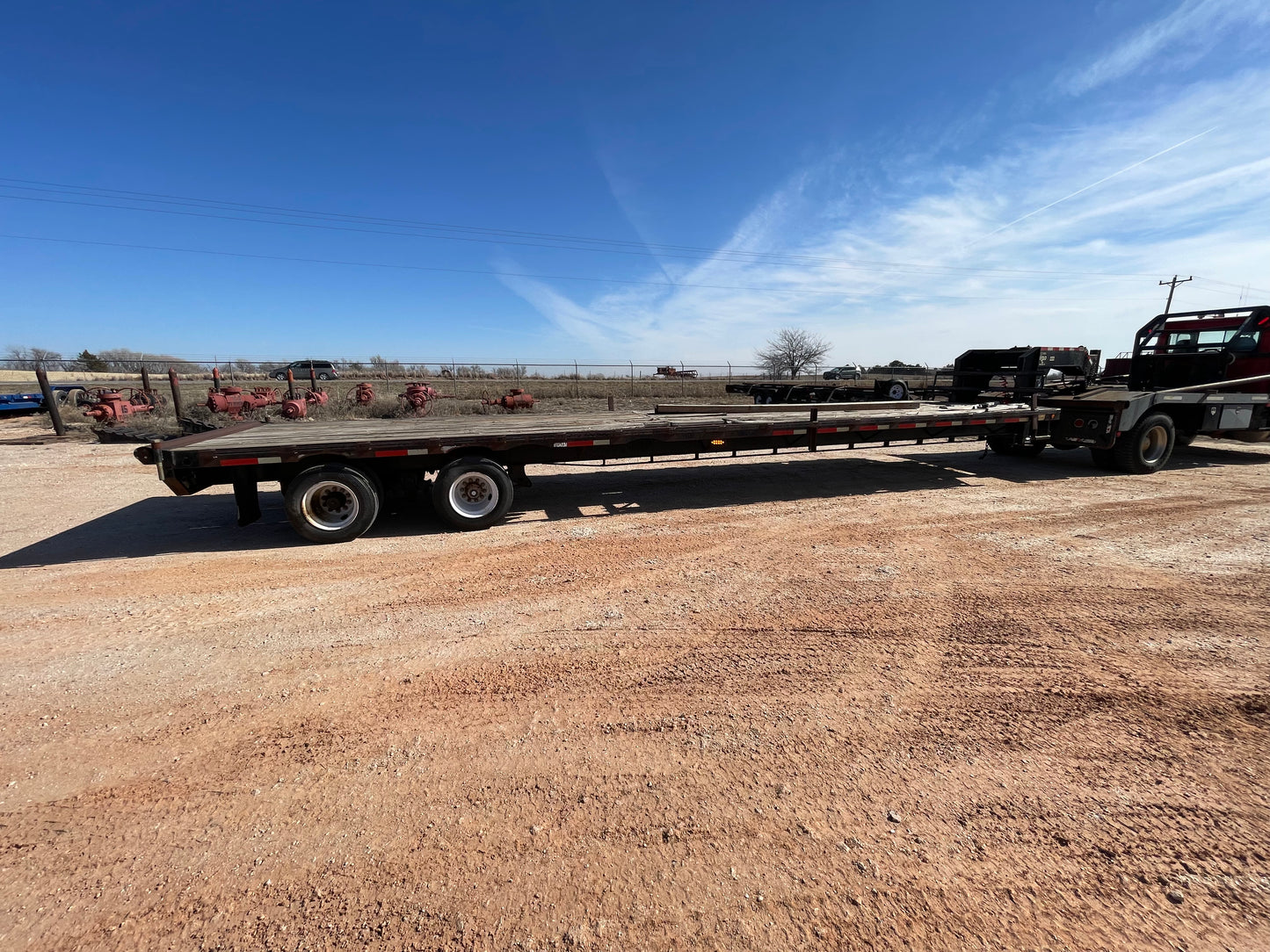 2004 35ft Custom Built Kingpin Trailer