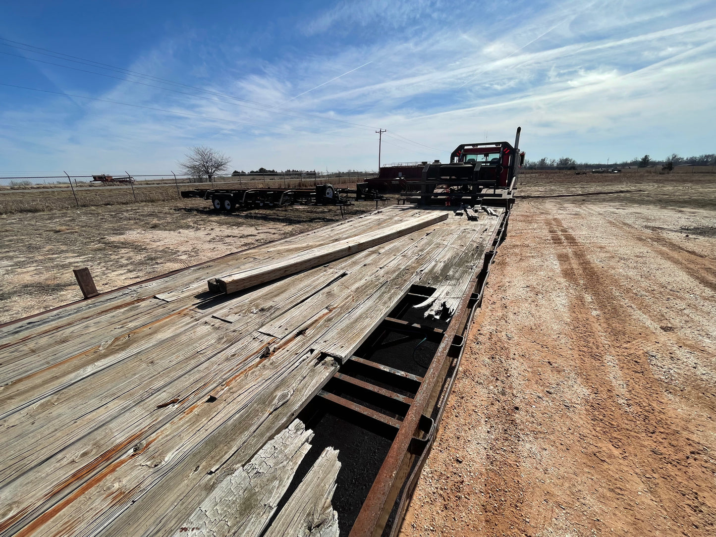 2004 35ft Custom Built Kingpin Trailer