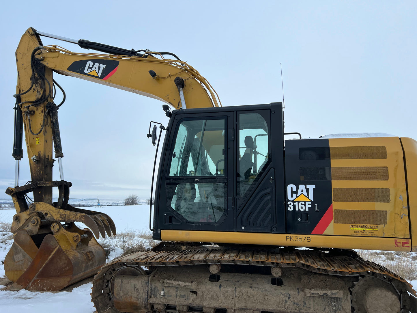 2017 Caterpillar 316F L Excavator