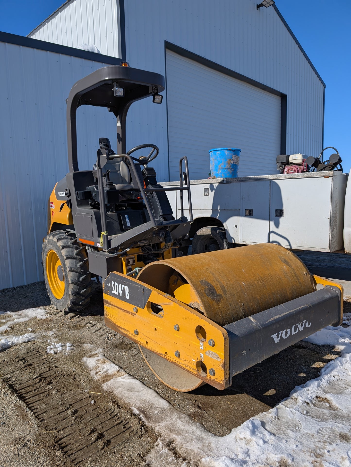 2021 Volvo SD45B Vibratory Smooth Drum Roller