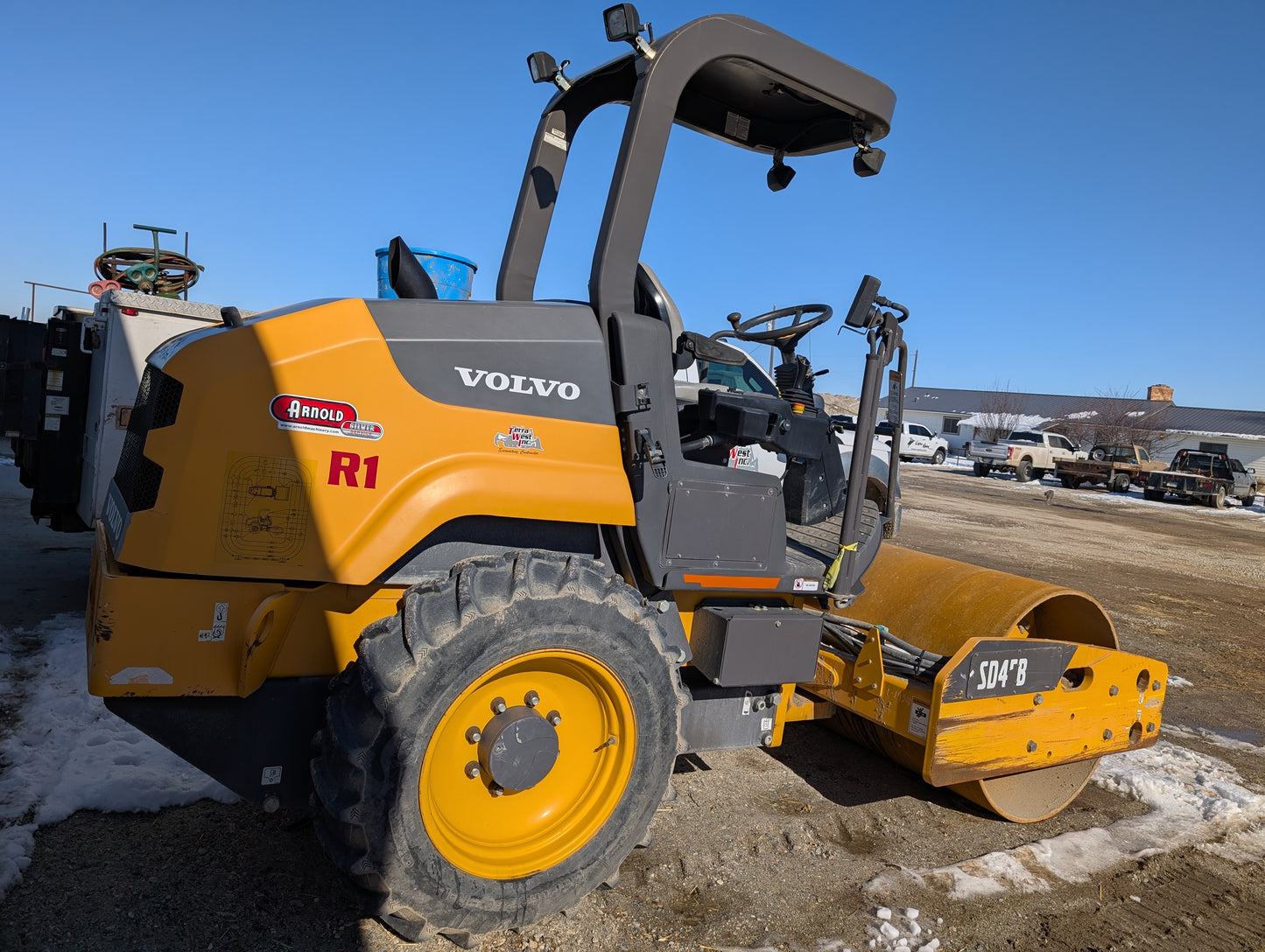 2021 Volvo SD45B Vibratory Smooth Drum Roller