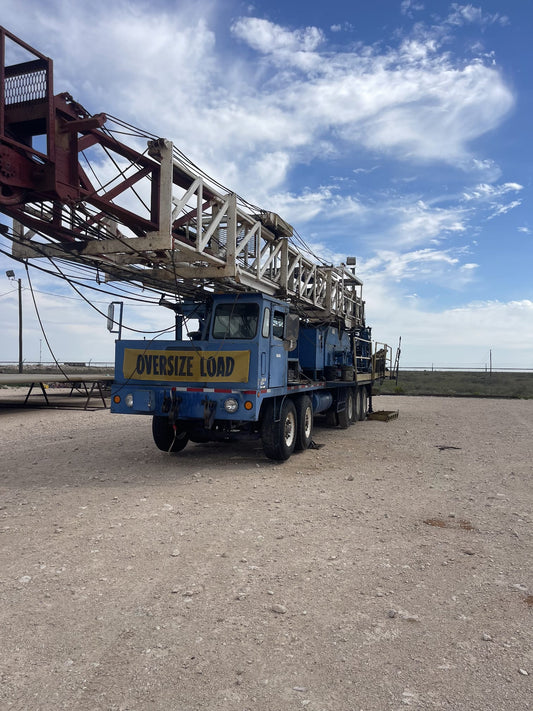 1991 Cooper 350 Double Triple Workover Rig