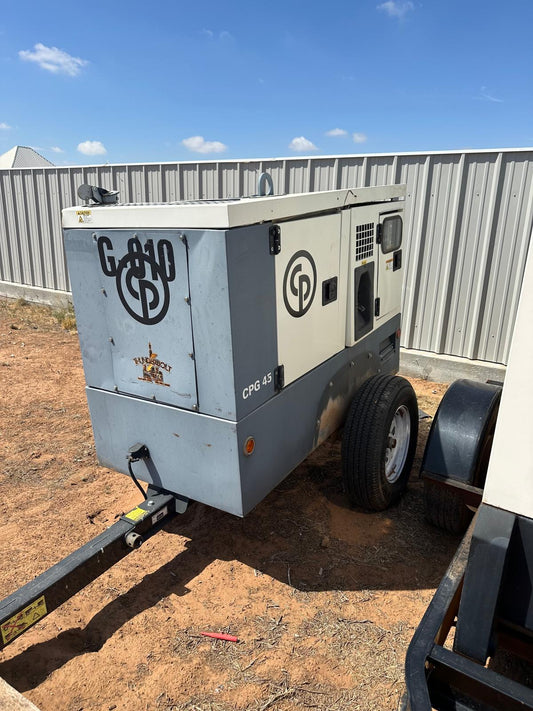 2019 CP 45kw Trailer Mounted Generator